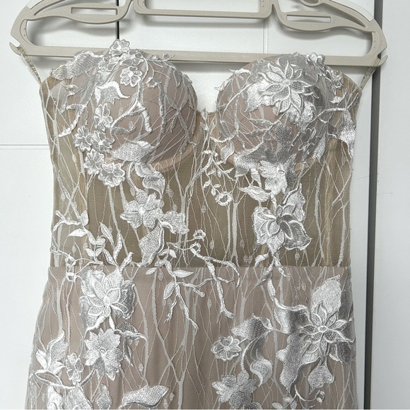 Ange Etoiles Corset Mermaid Wedding Gown Dress - Picture 3 of 15